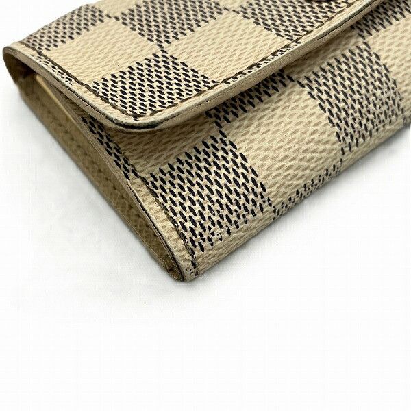 Louis Vuitton Louis Vuitton Louis Vuitton Multicle 6 Damier Azur Key Case Canvas Key case N61745 Size ONE SIZE - 5 Thumbnail