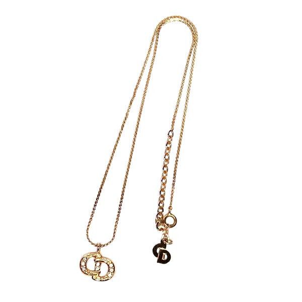 Dior Dior Dior CD Logo Necklace Metal Necklace Size ONE SIZE - 3 Thumbnail