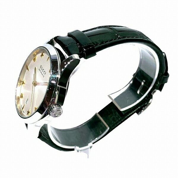 Gucci Gucci Gucci G-Timeless Stainless Steel Watch Metal Automatic 126.4YA126468 Size ONE SIZE - 2 Thumbnail