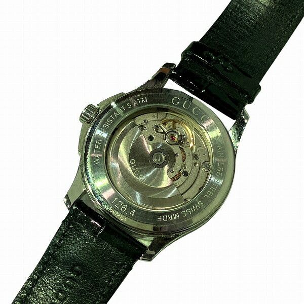 Gucci Gucci Gucci G-Timeless Stainless Steel Watch Metal Automatic 126.4YA126468 Size ONE SIZE - 5 Thumbnail