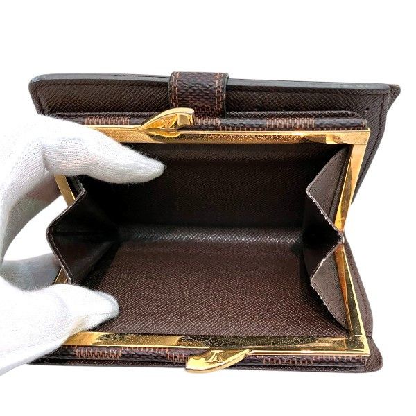 Louis Vuitton Louis Vuitton Louis Vuitton Portefeuille Viennois Damier Wallet Canvas Short Wallet N61674 Size ONE SIZE - 6 Thumbnail