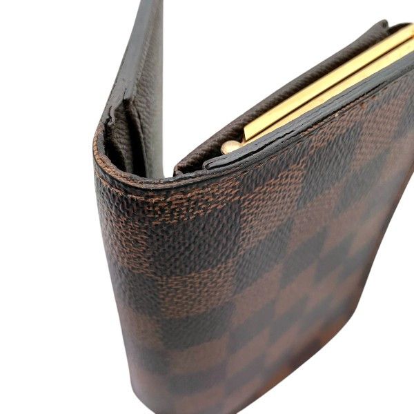 Louis Vuitton Louis Vuitton Louis Vuitton Portefeuille Viennois Damier Wallet Canvas Short Wallet N61674 Size ONE SIZE - 8 Thumbnail