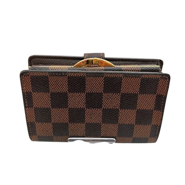 Louis Vuitton Louis Vuitton Louis Vuitton Portefeuille Viennois Damier Wallet Canvas Short Wallet N61674 Size ONE SIZE - 2 Thumbnail