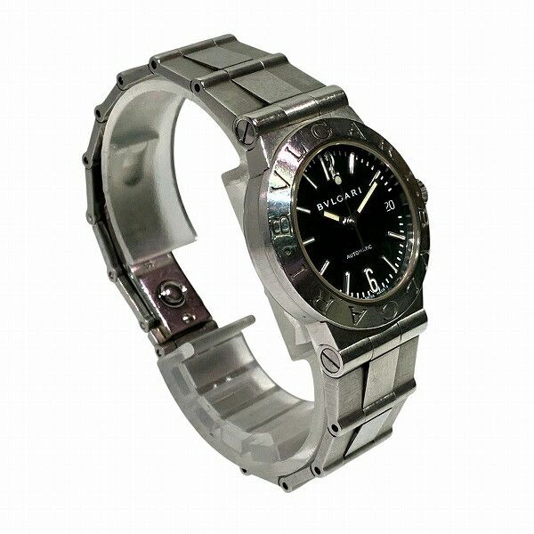 Bvlgari Bvlgari Bvlgari Diagono Sport Stainless Steel Watch Metal Automatic LCV29S Size ONE SIZE - 3 Thumbnail