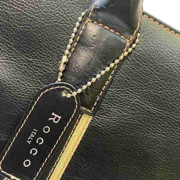 Other Other Rocco Leather Tote Bag Leather Tote Bag Size ONE SIZE - 9 Thumbnail