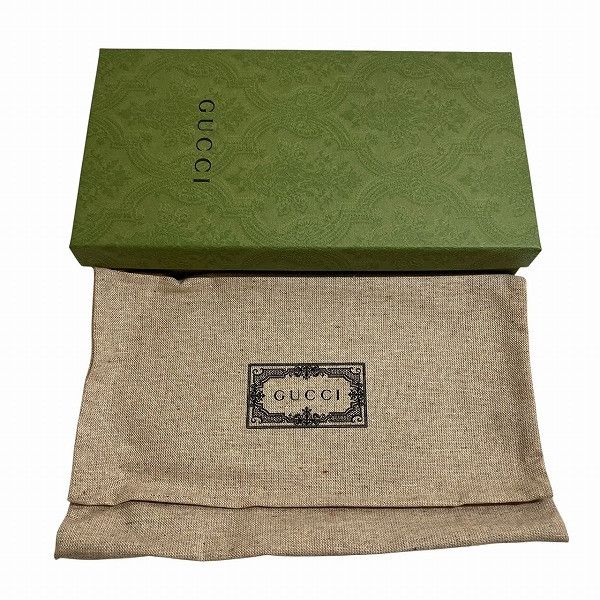 Gucci Gucci Gucci GG Marmont Textured Leather Long Wallet Leather Long Wallet 456117 Size ONE SIZE - 5 Thumbnail