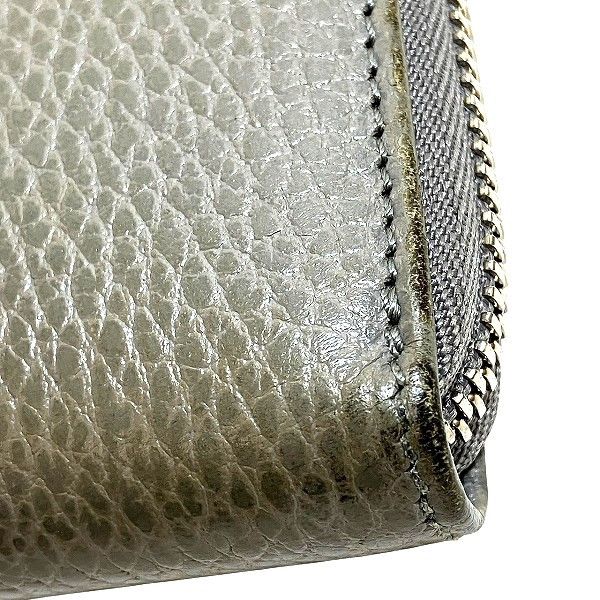 Gucci Gucci Gucci GG Marmont Textured Leather Long Wallet Leather Long Wallet 456117 Size ONE SIZE - 3 Thumbnail