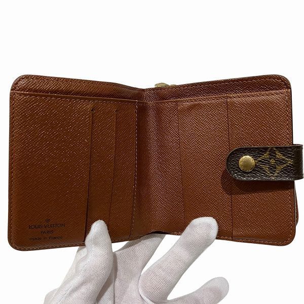 Louis Vuitton Louis Vuitton Louis Vuitton Compact Zip Monogram Wallet Canvas Short Wallet M61667 Size ONE SIZE - 3 Thumbnail