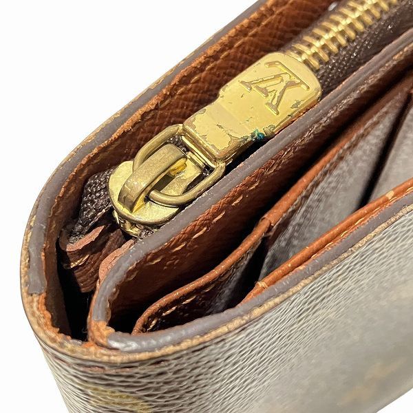 Louis Vuitton Louis Vuitton Louis Vuitton Compact Zip Monogram Wallet Canvas Short Wallet M61667 Size ONE SIZE - 6 Thumbnail