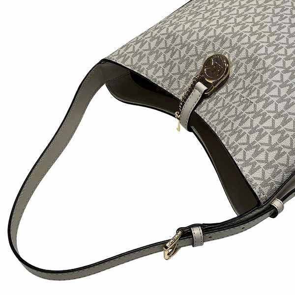 Michael Kors Michael Kors Michael Kors MK Signature Coated Canvas Shoulder Bag Canvas Shoulder Bag 35F4G1YS5B Size ONE SIZE - 9 Thumbnail