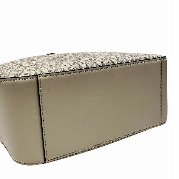 Michael Kors Michael Kors Michael Kors MK Signature Coated Canvas Shoulder Bag Canvas Shoulder Bag 35F4G1YS5B Size ONE SIZE - 7 Thumbnail