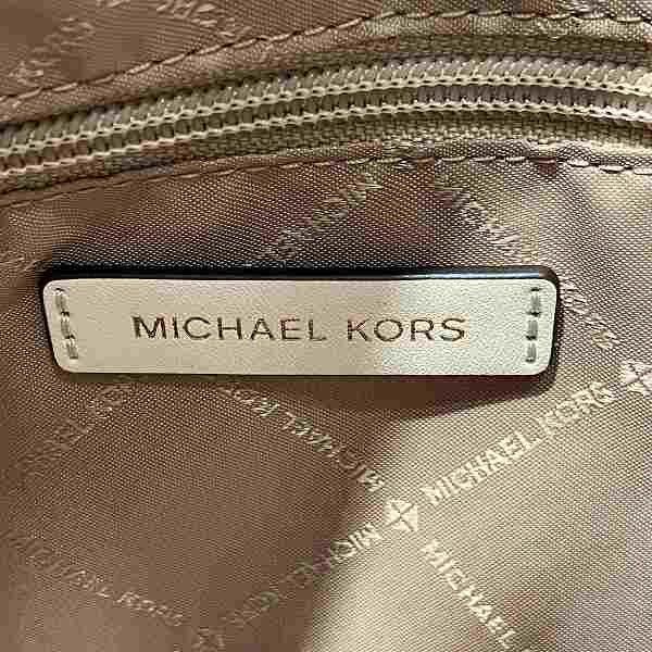 Michael Kors Michael Kors Michael Kors MK Signature Coated Canvas Shoulder Bag Canvas Shoulder Bag 35F4G1YS5B Size ONE SIZE - 4 Thumbnail
