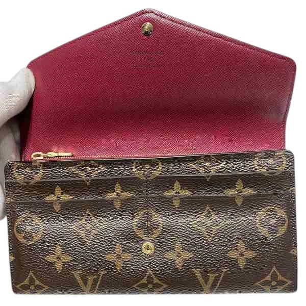 Louis Vuitton Louis Vuitton Louis Vuitton Portefeuille Sarah Monogram Long Wallet Canvas Long Wallet M62234 Size ONE SIZE - 3 Thumbnail