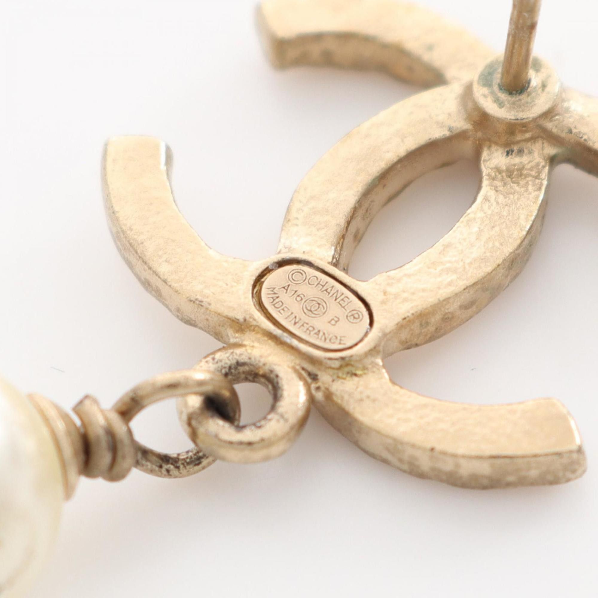 Chanel Chanel Coco Mark earring Size ONE SIZE - 2 Thumbnail