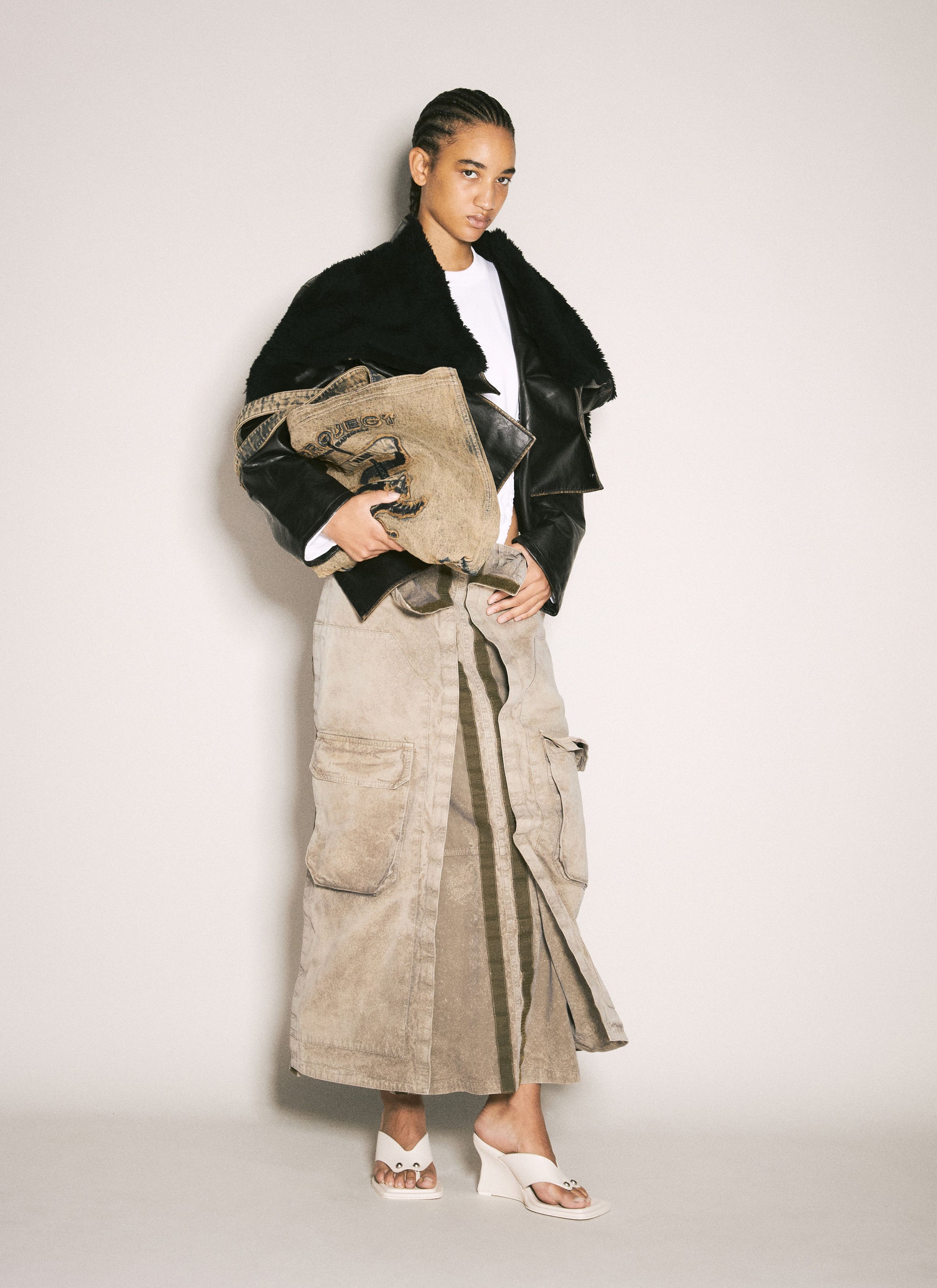 Y/Project Cargo Maxi Skirt Size 27" / US 4 / IT 40 - 2 Thumbnail