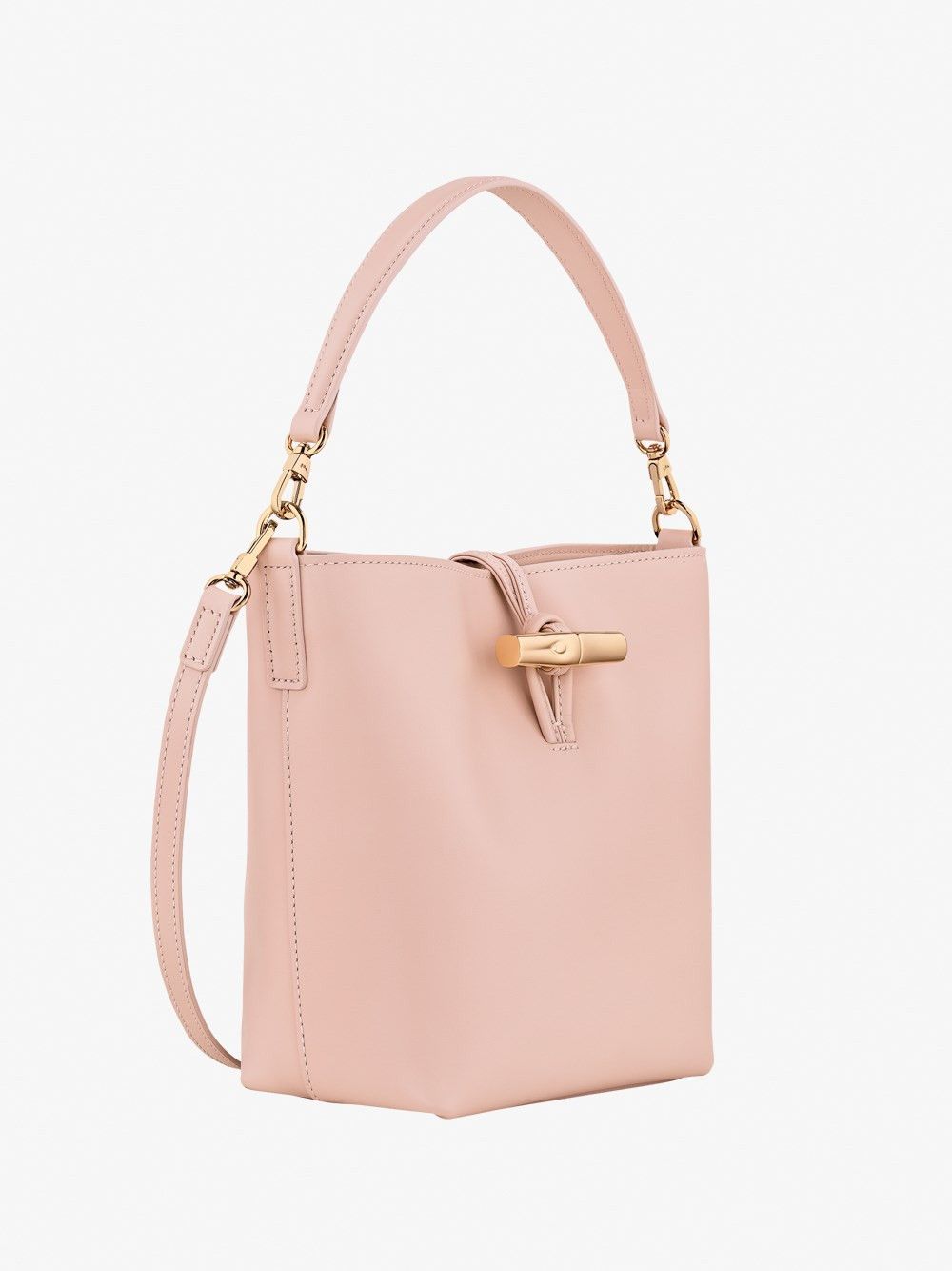 Longchamp `Le Roseau Sleek` Extra Small Bucket Bag Size ONE SIZE - 3 Thumbnail