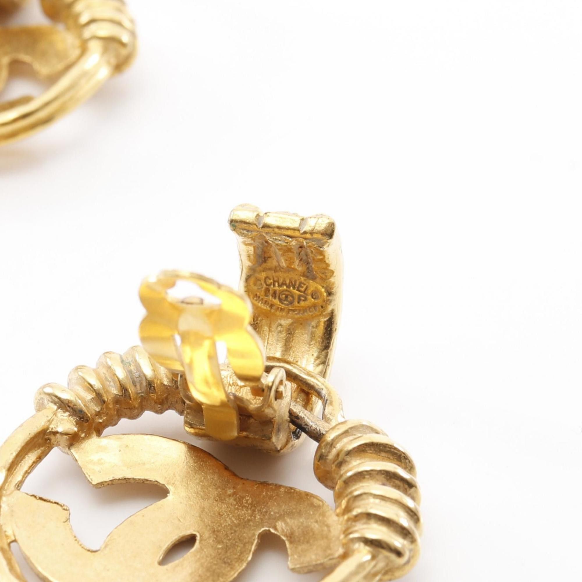 Chanel Chanel Coco Mark earring Size ONE SIZE - 5 Thumbnail