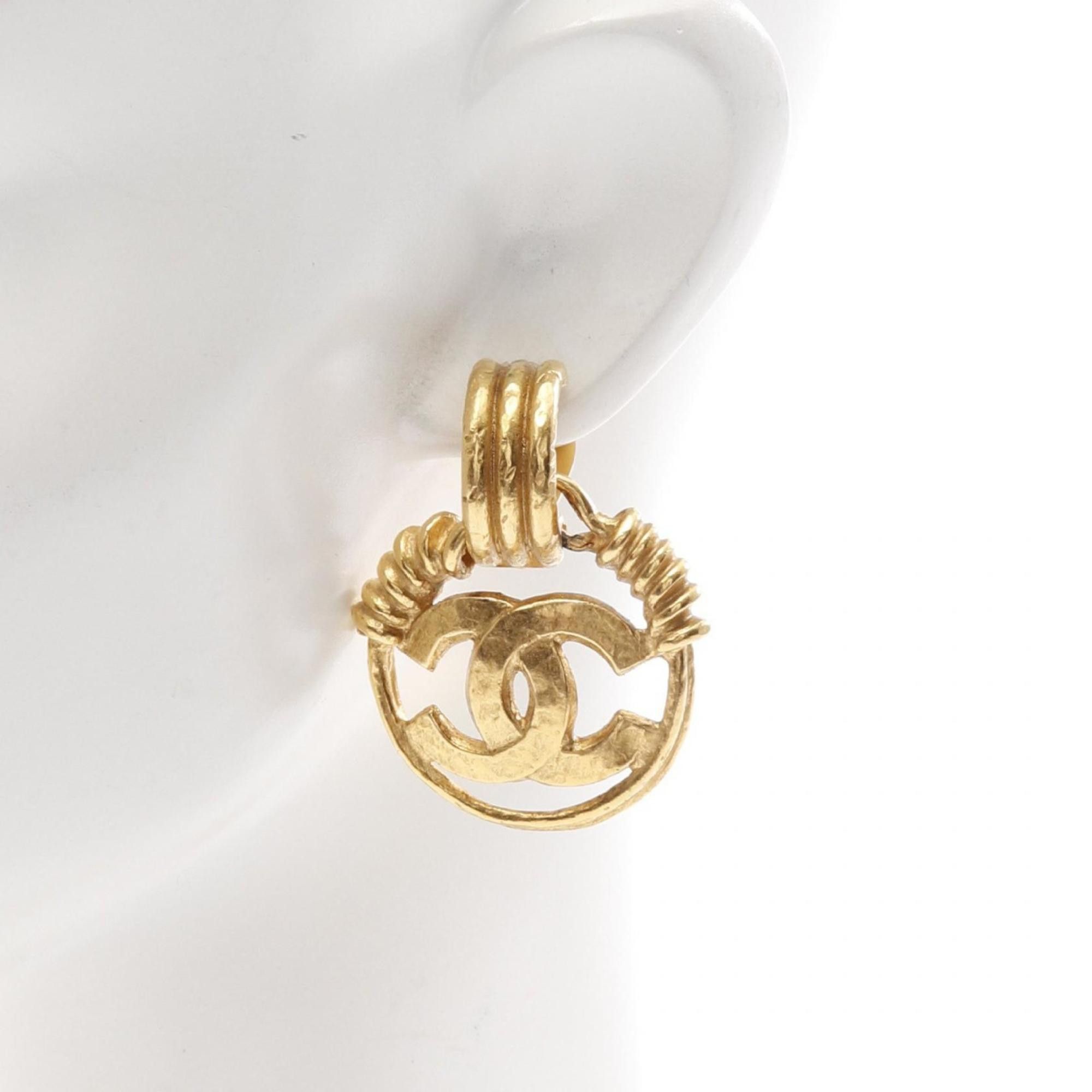 Chanel Chanel Coco Mark earring Size ONE SIZE - 7 Thumbnail