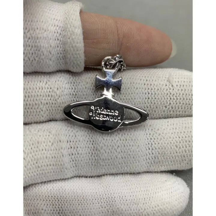 Vivienne Westwood Vivienne Westwood Mayfair Bas Relief Pendant Necklace 0079 Size ONE SIZE - 4 Thumbnail