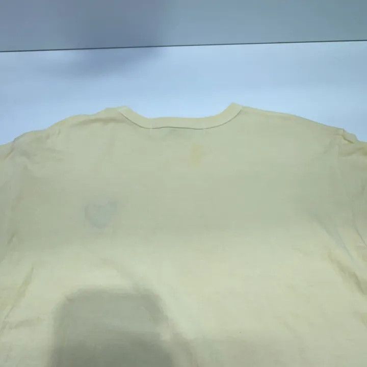 Comme des Garcons Comme des Garçons PLAY Yellow Short Sleeve T-Shirt 0079 Size US M / EU 48-50 / 2 - 12 Thumbnail
