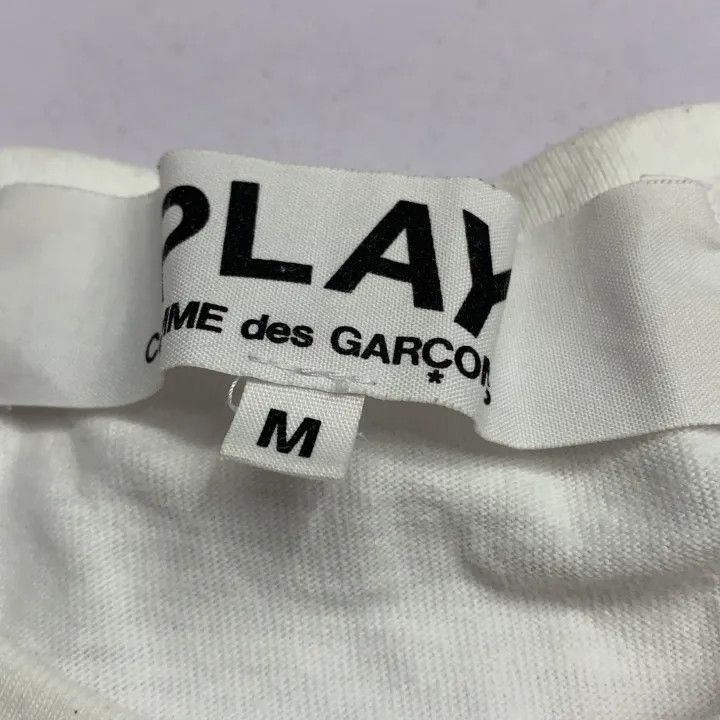 Comme des Garcons Comme des Garçons Play Red Heart Short Sleeve T-shirt 0079 Size US M / EU 48-50 / 2 - 3 Thumbnail
