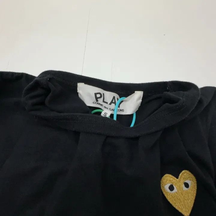 Comme des Garcons Comme des Garçons Play Black Heart Logo T-Shirt 0079 Size US S / EU 44-46 / 1 - 4 Thumbnail