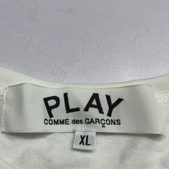Comme des Garcons Comme Des Garcons Play Short Sleeve T-Shirt 0079 Size US XL / EU 56 / 4 - 4 Thumbnail