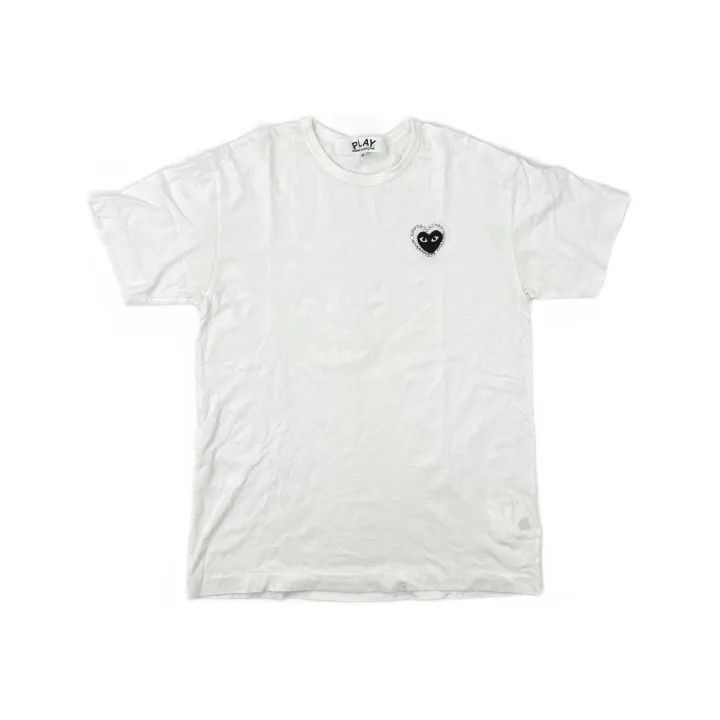 Comme des Garcons Comme Des Garcons Play Short Sleeve T-Shirt 0079 Size US XL / EU 56 / 4 - 2 Thumbnail