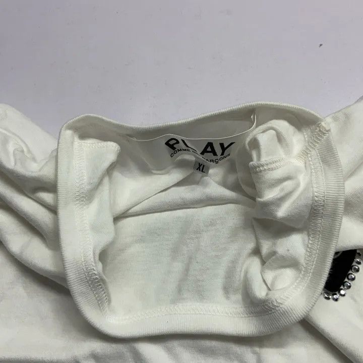 Comme des Garcons Comme Des Garcons Play Short Sleeve T-Shirt 0079 Size US XL / EU 56 / 4 - 7 Thumbnail