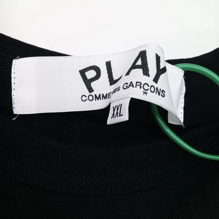 Comme des Garcons Comme des Garçons Play Black Heart Graphic T-Shirt 0079 Size US XXL / EU 58 / 5 - 2 Thumbnail