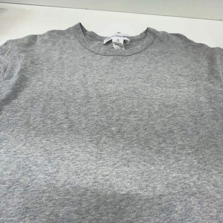 Comme des Garcons Comme des Garcons Grey Long Sleeve T-Shirt 0079 Size US XL / EU 56 / 4 - 6 Thumbnail
