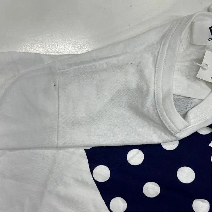 Comme des Garcons Comme des Garçons Play Polka Dot Heart T-Shirt 0079 Size US XXS / EU 40 - 5 Thumbnail