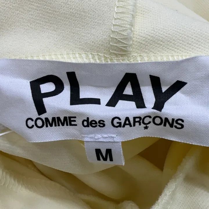 Comme des Garcons Comme des Garçons Play Yellow Logo Hoodie 0079 Size US M / EU 48-50 / 2 - 2 Thumbnail