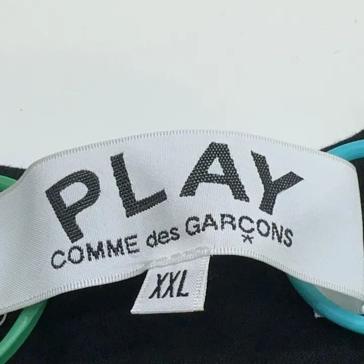 Comme des Garcons PLAY Comme des Garçons Play Black Heart T-Shirt 0079 Size US XXL / EU 58 / 5 - 3 Thumbnail