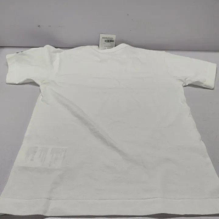 Comme des Garcons Comme des Garçons Play White Short Sleeve T-Shirt 0079 Size US S / EU 44-46 / 1 - 13 Thumbnail