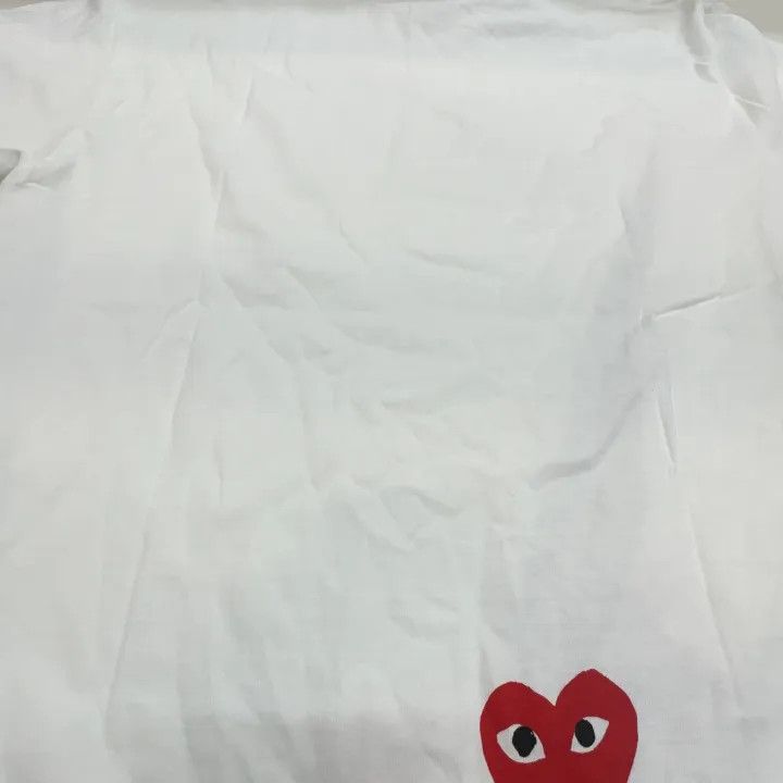 Comme des Garcons Comme des Garcons Play x Nike White T-Shirt 0079 Size US XL / EU 56 / 4 - 4 Thumbnail