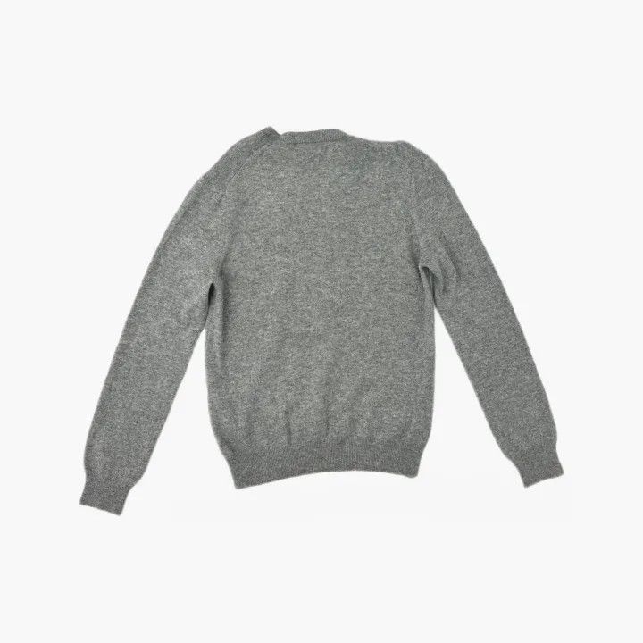 Comme des Garcons Comme des Garçons Play Gray Wool Sweater 0079 Size US L / EU 52-54 / 3 - 3 Thumbnail