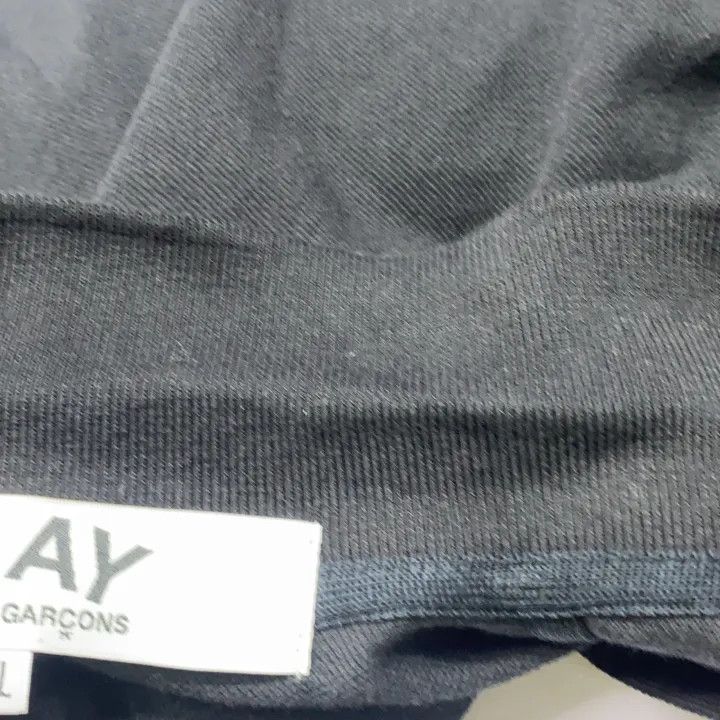 Comme des Garcons Comme des Garcons Play Black Short Sleeve Polo 0079 Size US XXL / EU 58 / 5 - 7 Thumbnail