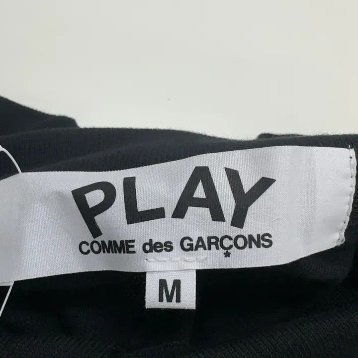 Comme des Garcons Comme des Garçons Play Black Heart Polo Shirt 0079 Size US M / EU 48-50 / 2 - 4 Thumbnail