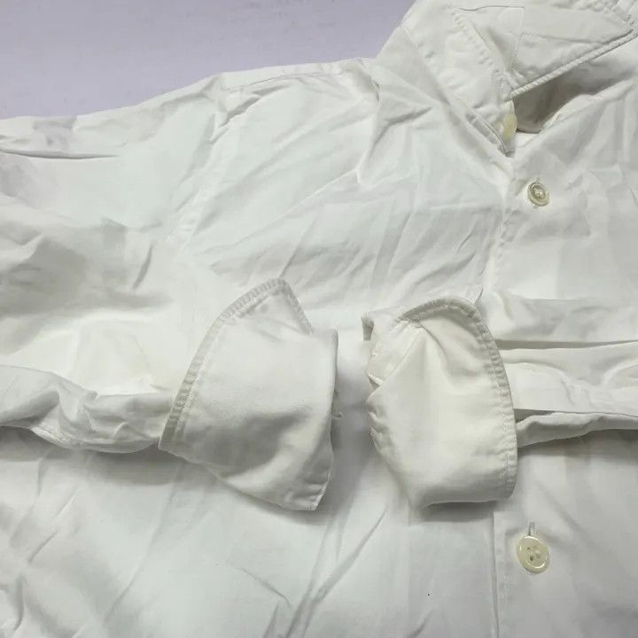 Comme des Garcons Comme des Garcons Play White Long Sleeve Shirt 0079 Size US XXS / EU 40 - 8 Thumbnail