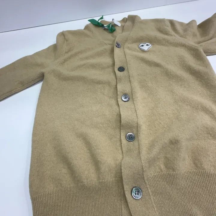 Comme des Garcons Comme des Garcons Play Geometric Pattern Wool Cardigan 0079 Size US M / EU 48-50 / 2 - 6 Thumbnail