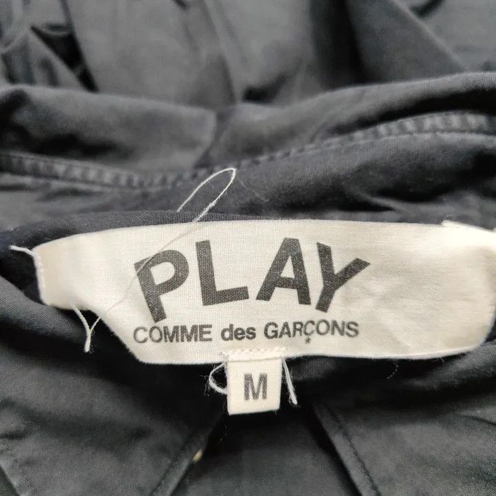 Comme des Garcons Comme des Garcons Play Black Long Sleeve Shirt 0079 Size US M / EU 48-50 / 2 - 3 Thumbnail