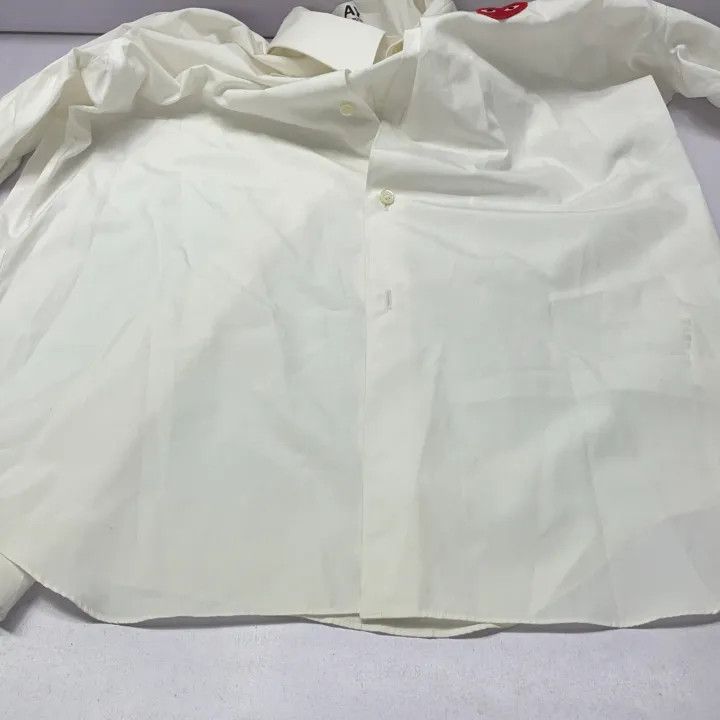 Comme des Garcons Comme des Garçons Play Red Emblem Button Down Shirt 0079 Size US L / EU 52-54 / 3 - 13 Thumbnail
