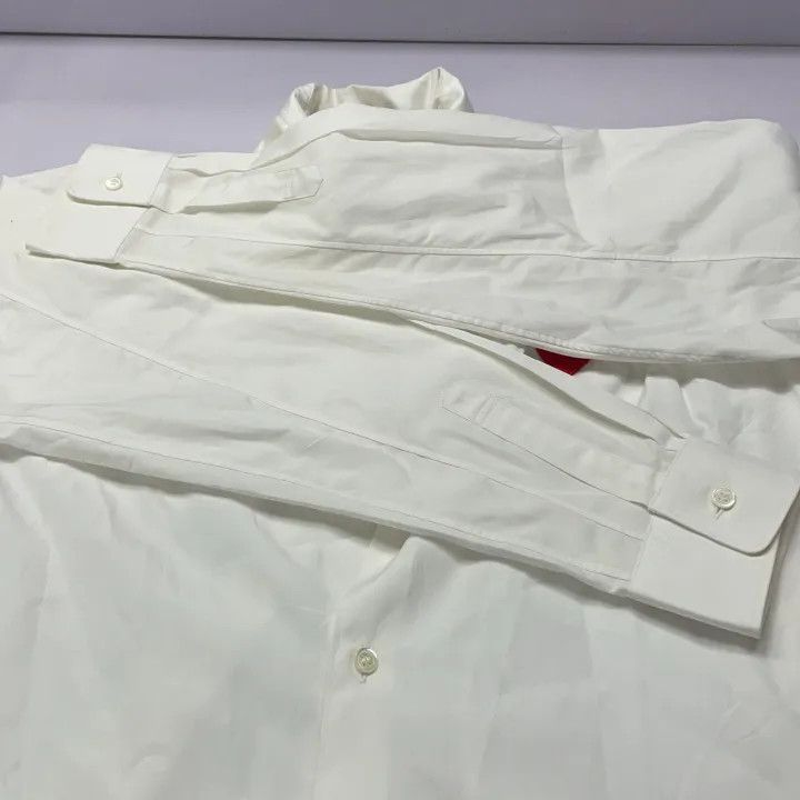 Comme des Garcons Comme des Garçons Play Red Emblem Button Down Shirt 0079 Size US L / EU 52-54 / 3 - 8 Thumbnail