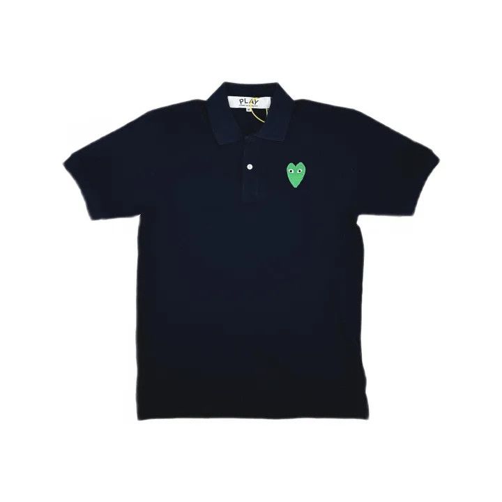 Comme des Garcons Comme des Garçons PLAY Short Sleeve Polo Shirt 0079 Size US M / EU 48-50 / 2 - 2 Thumbnail