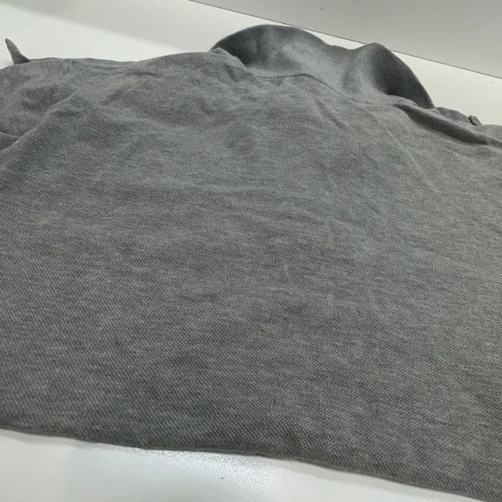 Comme des Garcons Comme des Garçons Play Gray Heart Logo Polo Shirt 0079 Size US L / EU 52-54 / 3 - 8 Thumbnail
