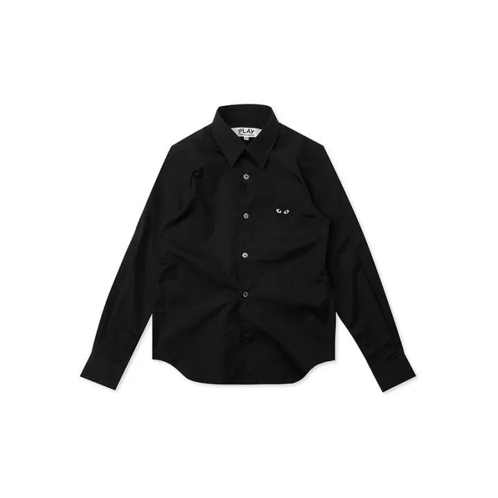Comme des Garcons Comme des Garcons Play Black Long Sleeve Shirt 0079 Size US S / EU 44-46 / 1 - 2 Thumbnail