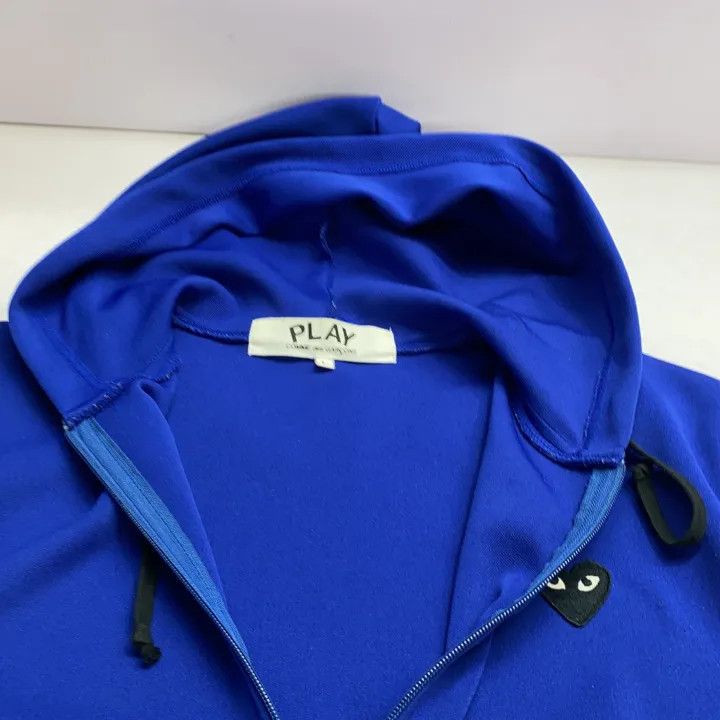 Comme des Garcons Comme des Garcons Play Blue Heart Logo Hoodie 0079 Size US L / EU 52-54 / 3 - 8 Thumbnail
