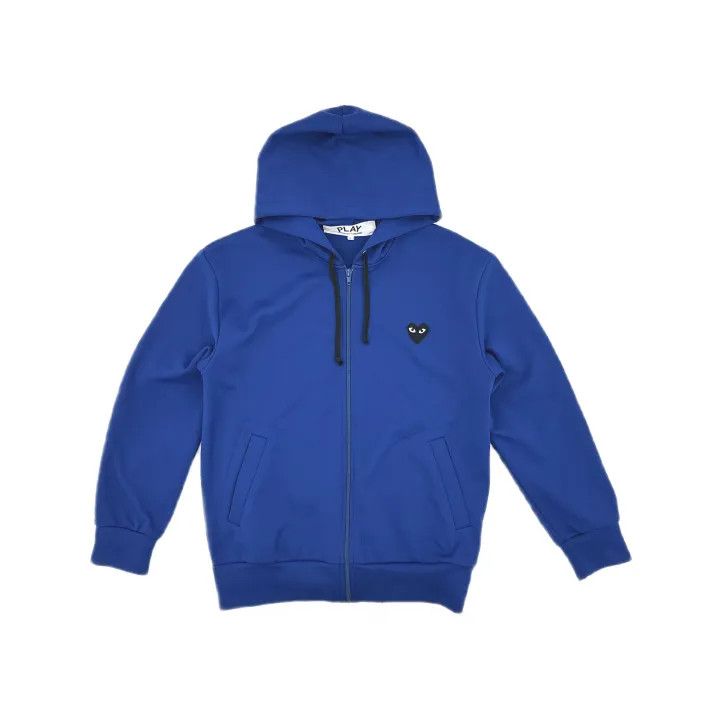 Comme des Garcons Comme des Garcons Play Blue Heart Logo Hoodie 0079 Size US L / EU 52-54 / 3 - 2 Thumbnail