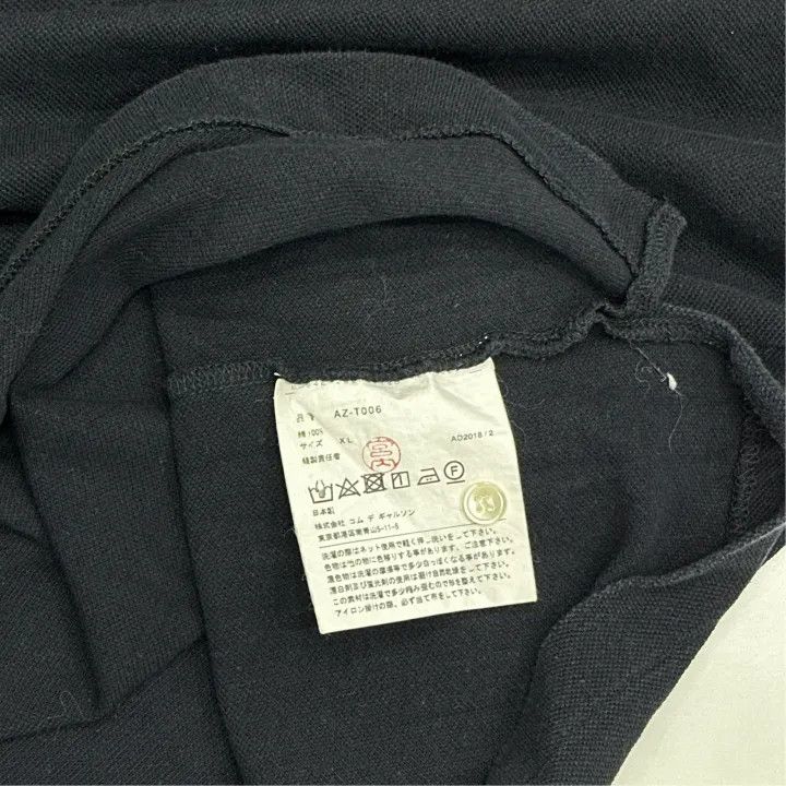 Comme des Garcons Comme des Garçons Play Red Heart Polo Shirt 0079 Size US XL / EU 56 / 4 - 3 Thumbnail